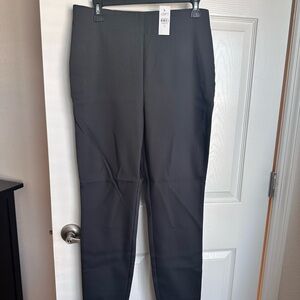 Loft charcoal grey high waisted skinny pant /10/ NWT